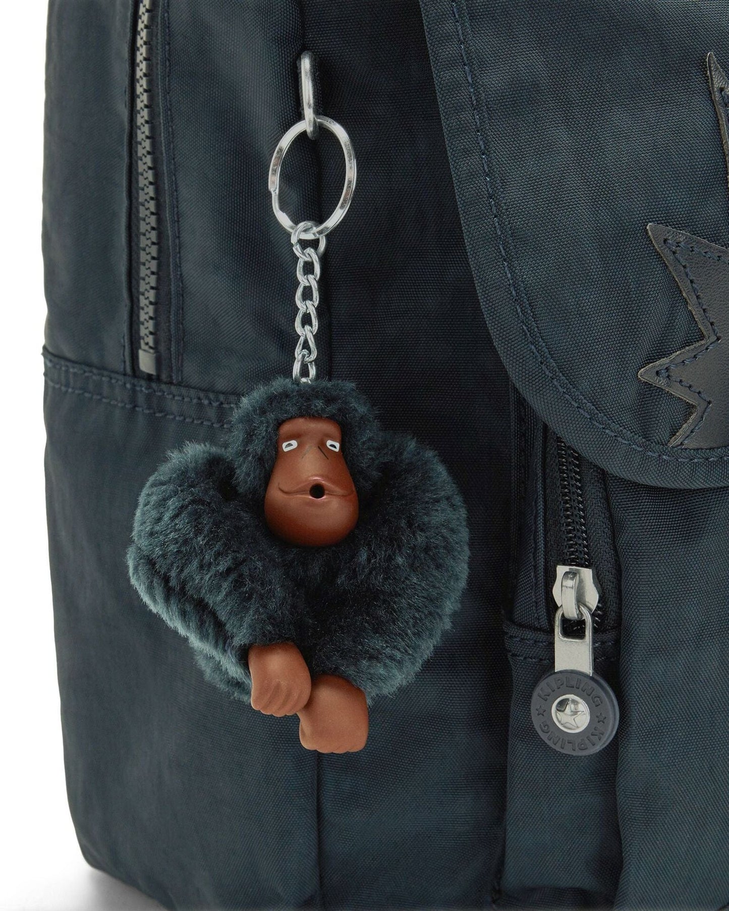 Kipling Iniko True Blue Tonal Medium Backpack C221092-4DX