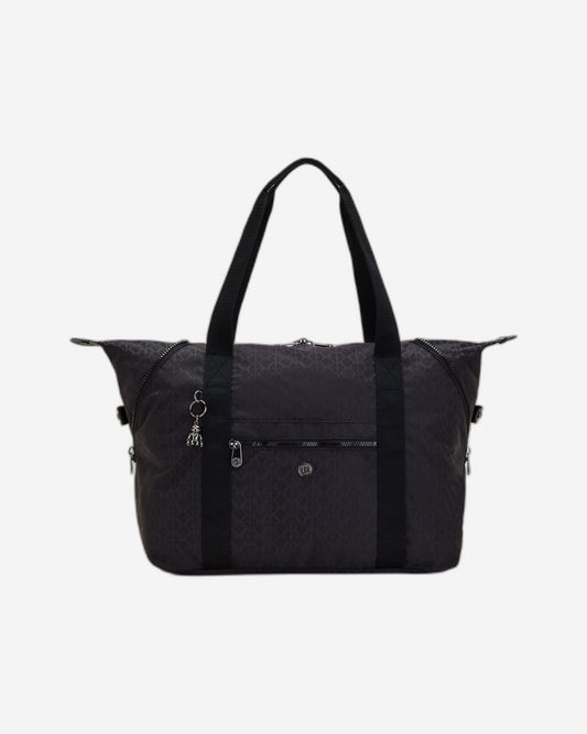Kipling Art M Signature Blk Q Large Tote Bag C2I2819-M34