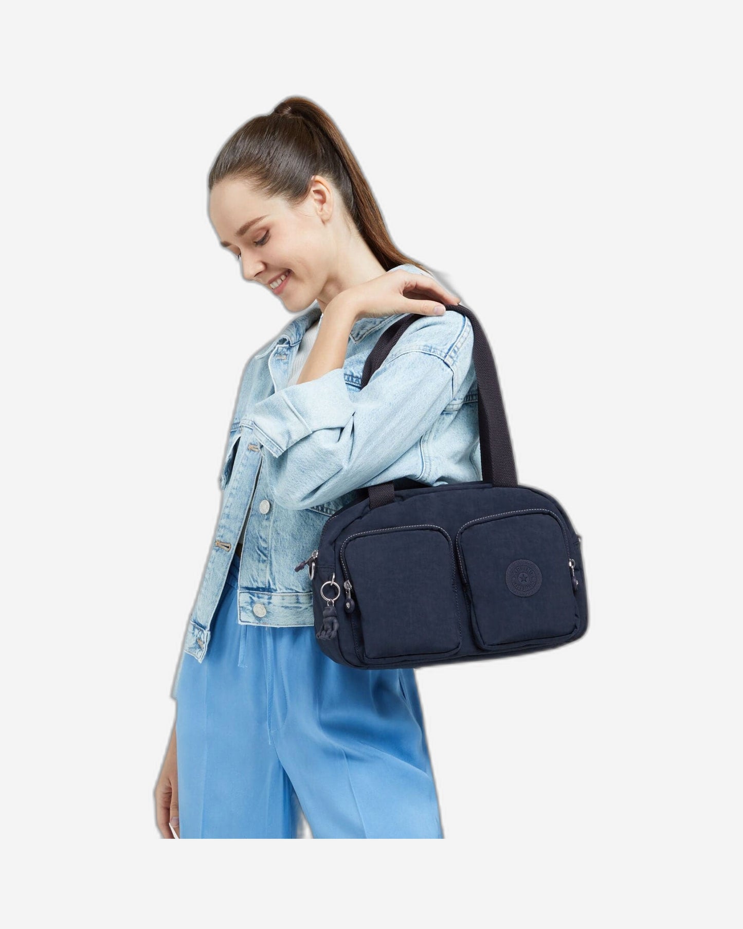 Kipling Cool Defea Blue Bleu 2 Medium Shoulder Bag C2I2849-96V