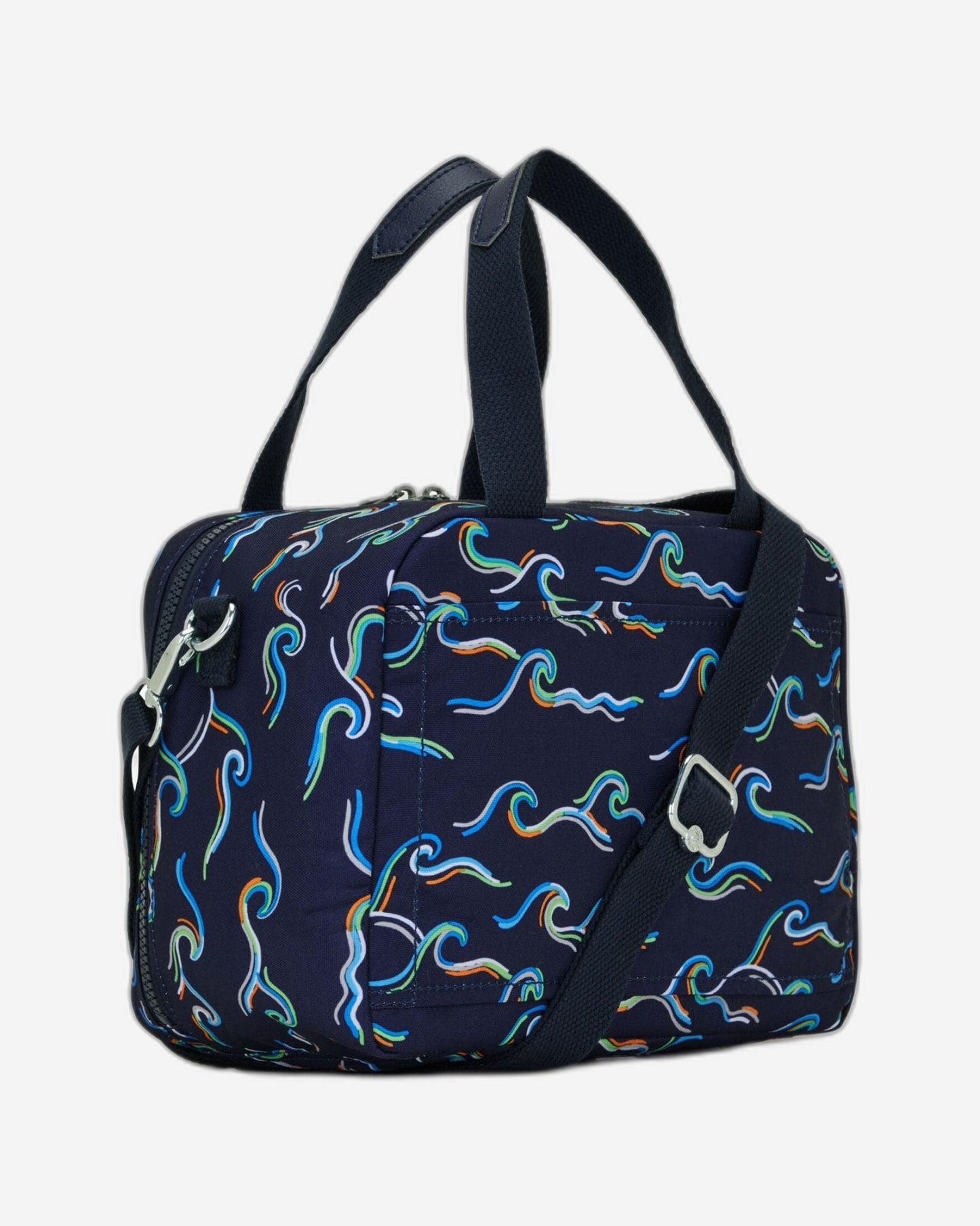 Kipling Miyo Fun Ocean Print Large Lunch Bag with Trolley Sleeve C2I2989-W92