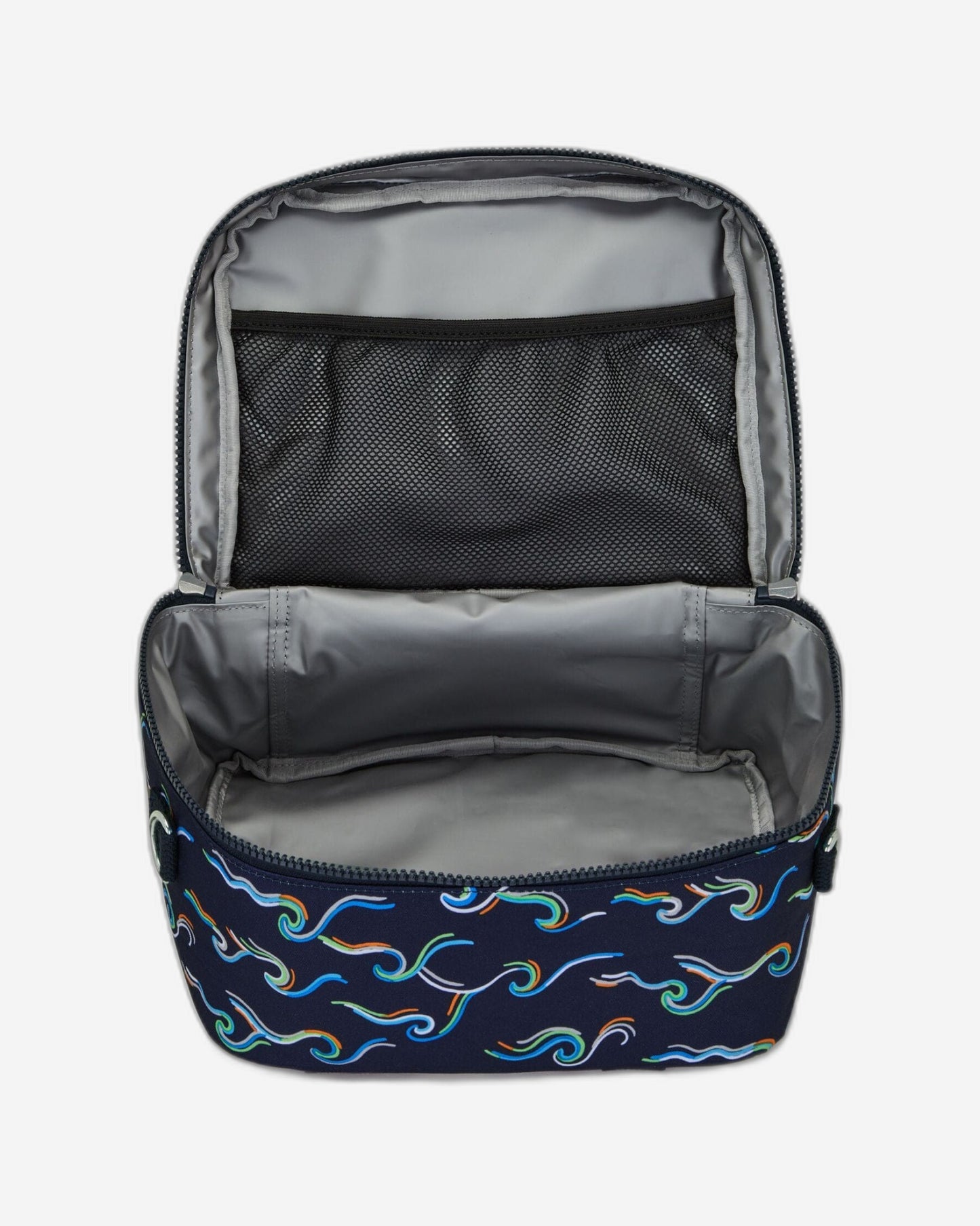 Kipling Miyo Fun Ocean Print Large Lunch Bag with Trolley Sleeve C2I2989-W92
