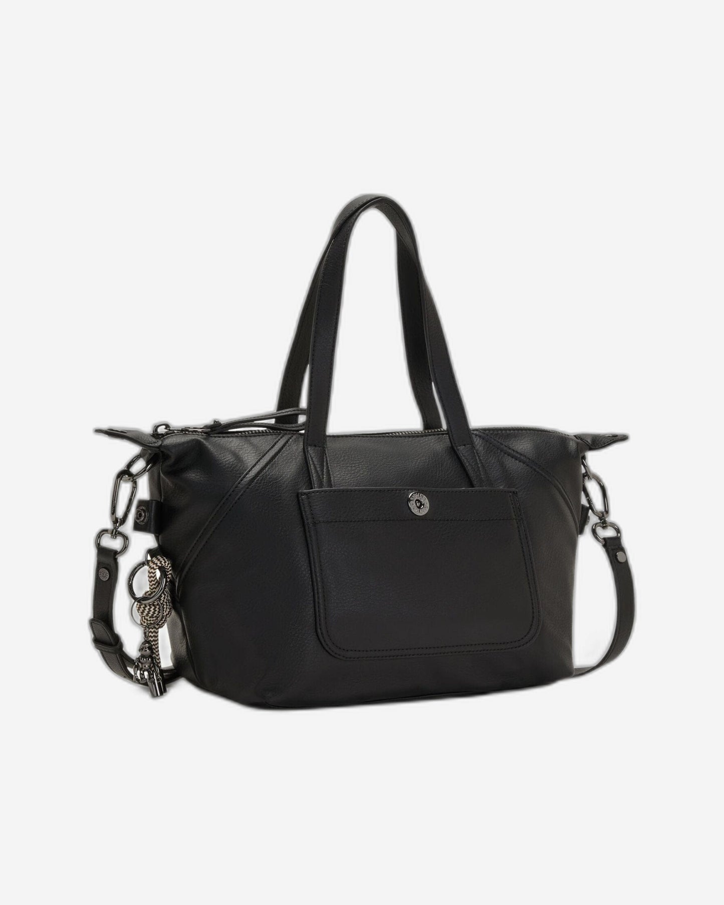 Kipling Art Mini Black Fl Small Hand Bag C2I3409-66C