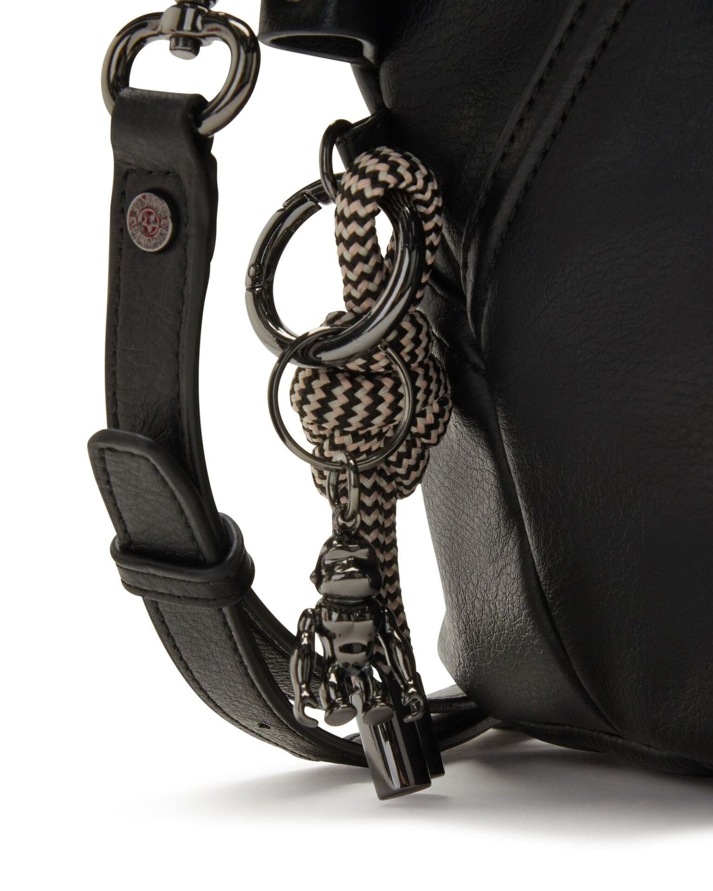 Kipling Art Mini Black Fl Small Hand Bag C2I3409-66C