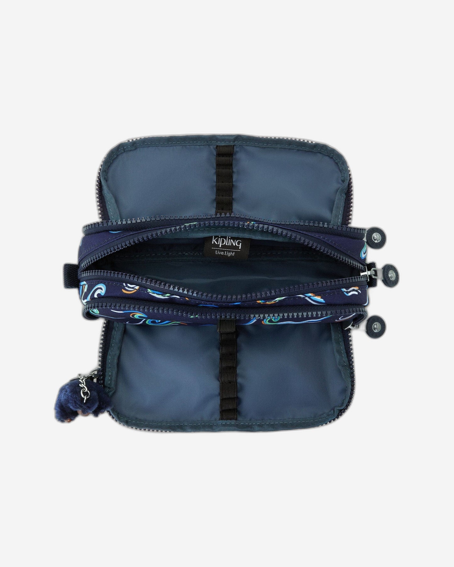 Kipling Gitroy Fun Ocean Print Large Pencase C2I3560-W92