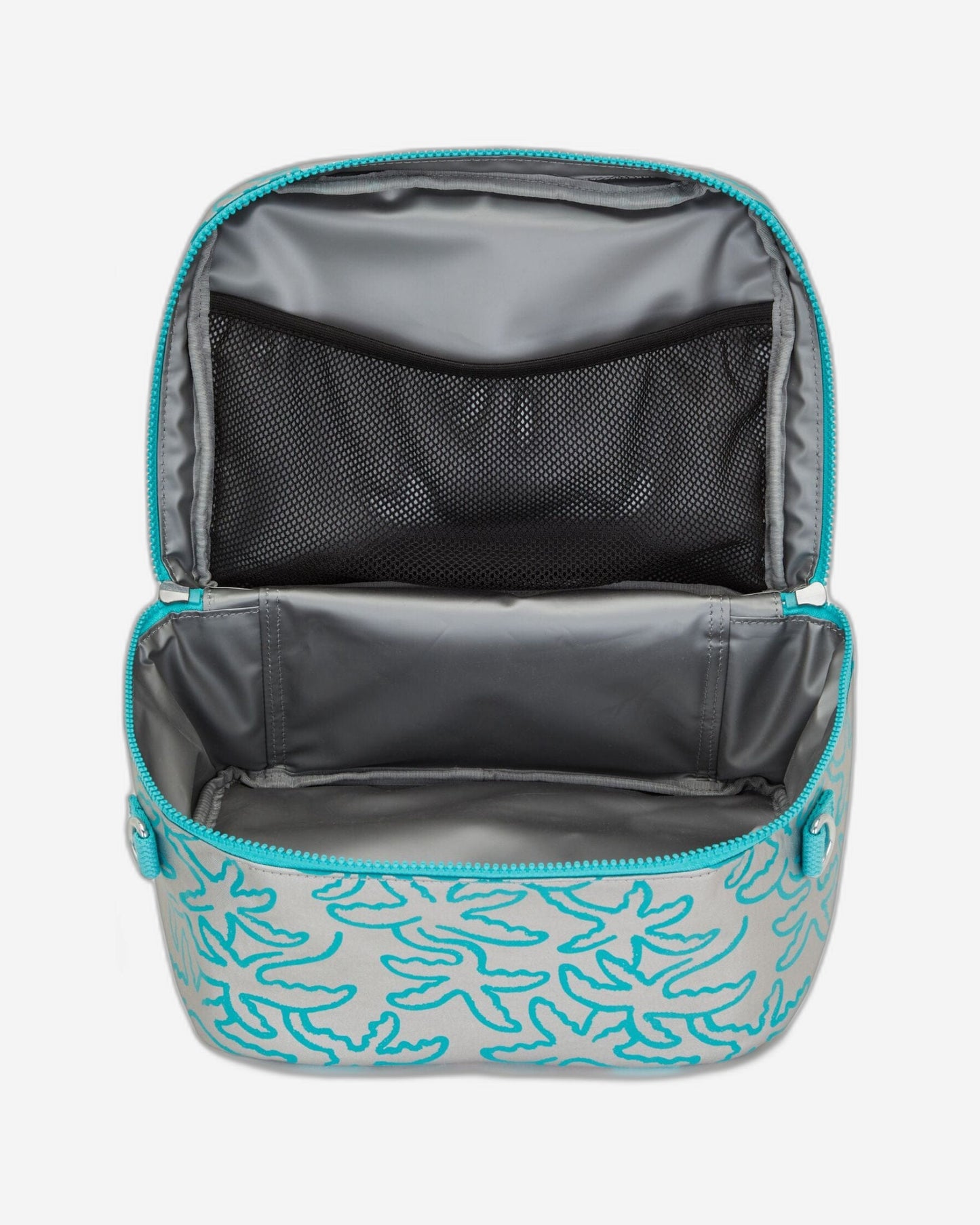 Kipling Miyo Metallic Palm Large Lunch Bag with Trolley Sleeve C2I4126-1PM