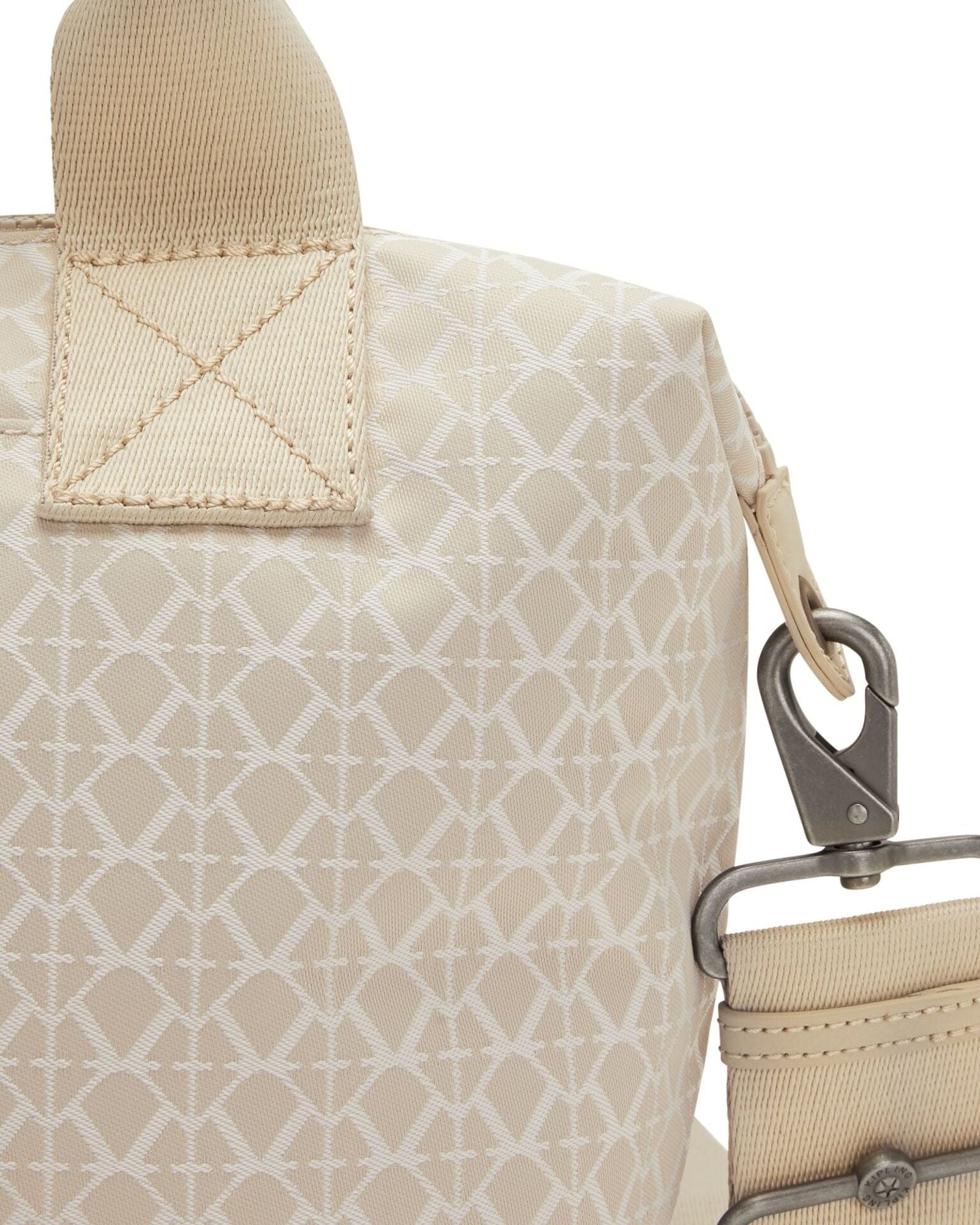 Kipling Kala Mini Signature Beige Small Tote Bag C2I4148-R63