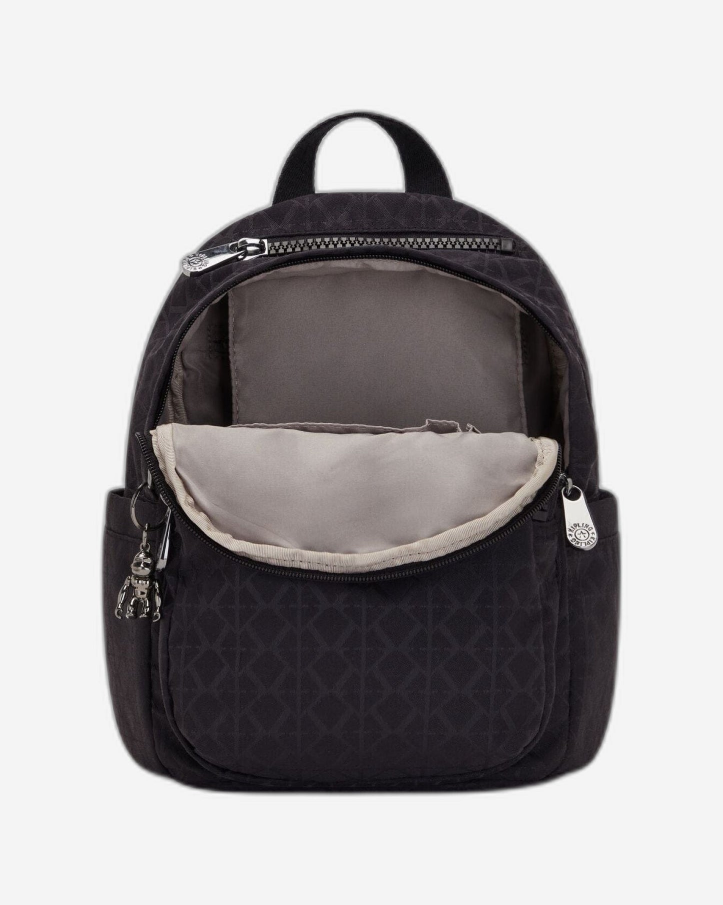 Kipling Delia Mini Signature Blk Q Small Backpack C2I4563-M34