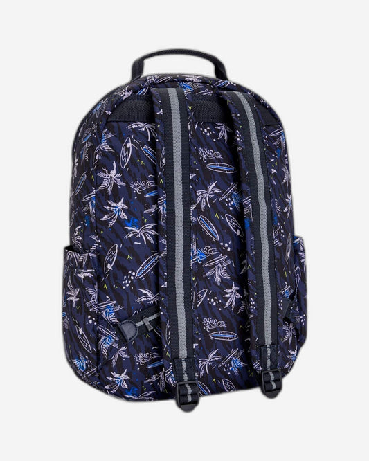 Kipling Seoul Surf Sea Print Large Backpack C2I4851-Y70