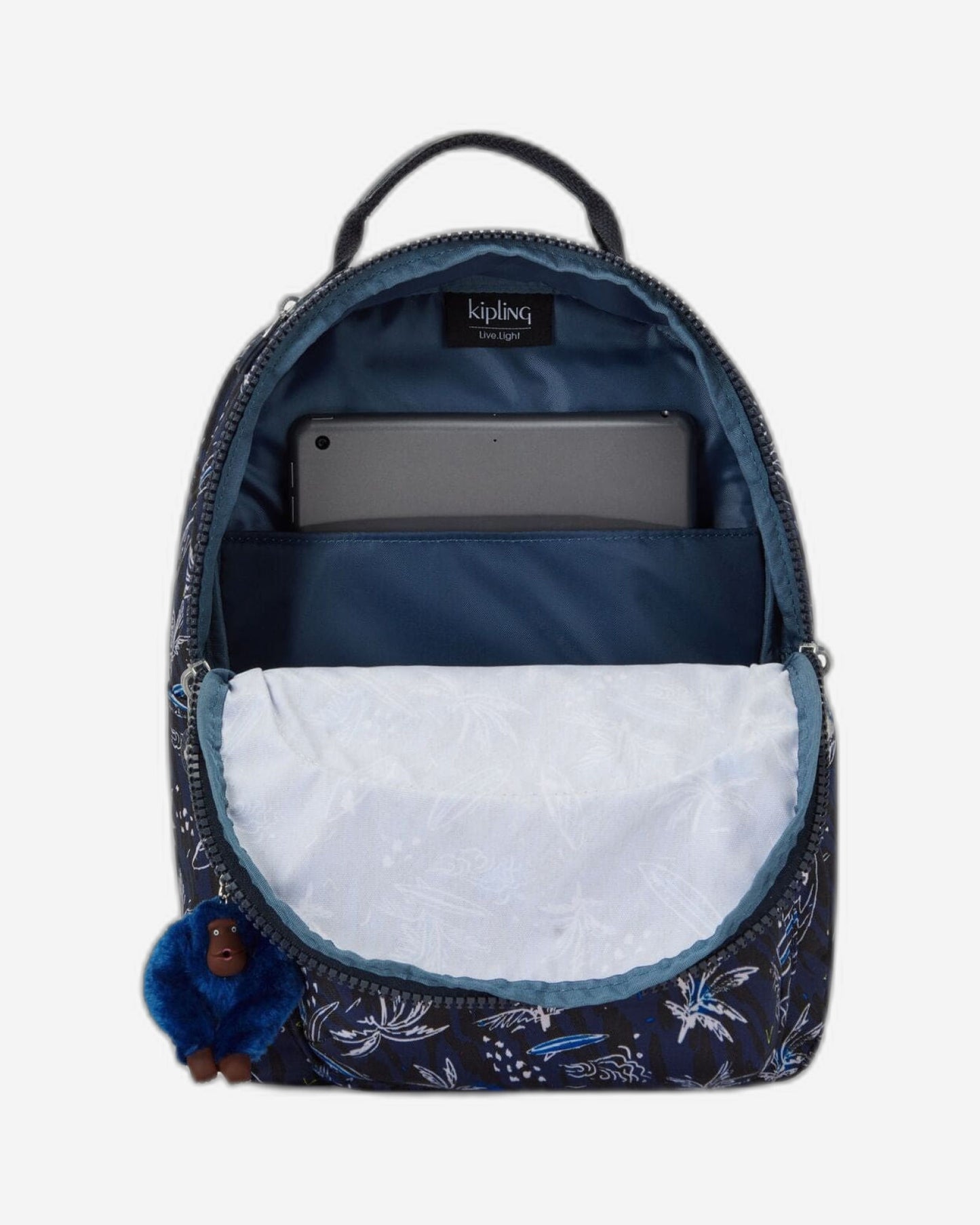 Kipling Seoul S Surf Sea Print Small Backpack C2I5357-Y70