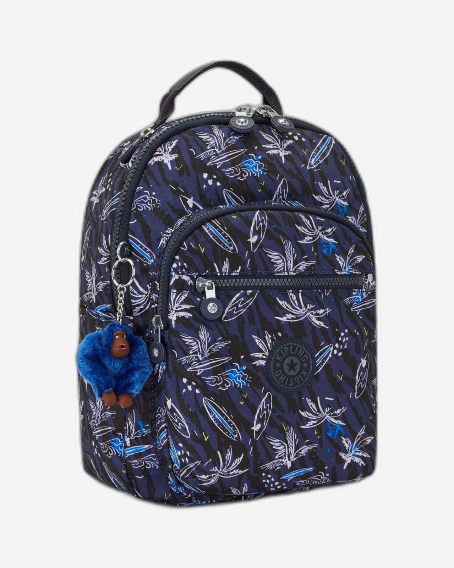 Kipling Seoul S Surf Sea Print Small Backpack C2I5357-Y70
