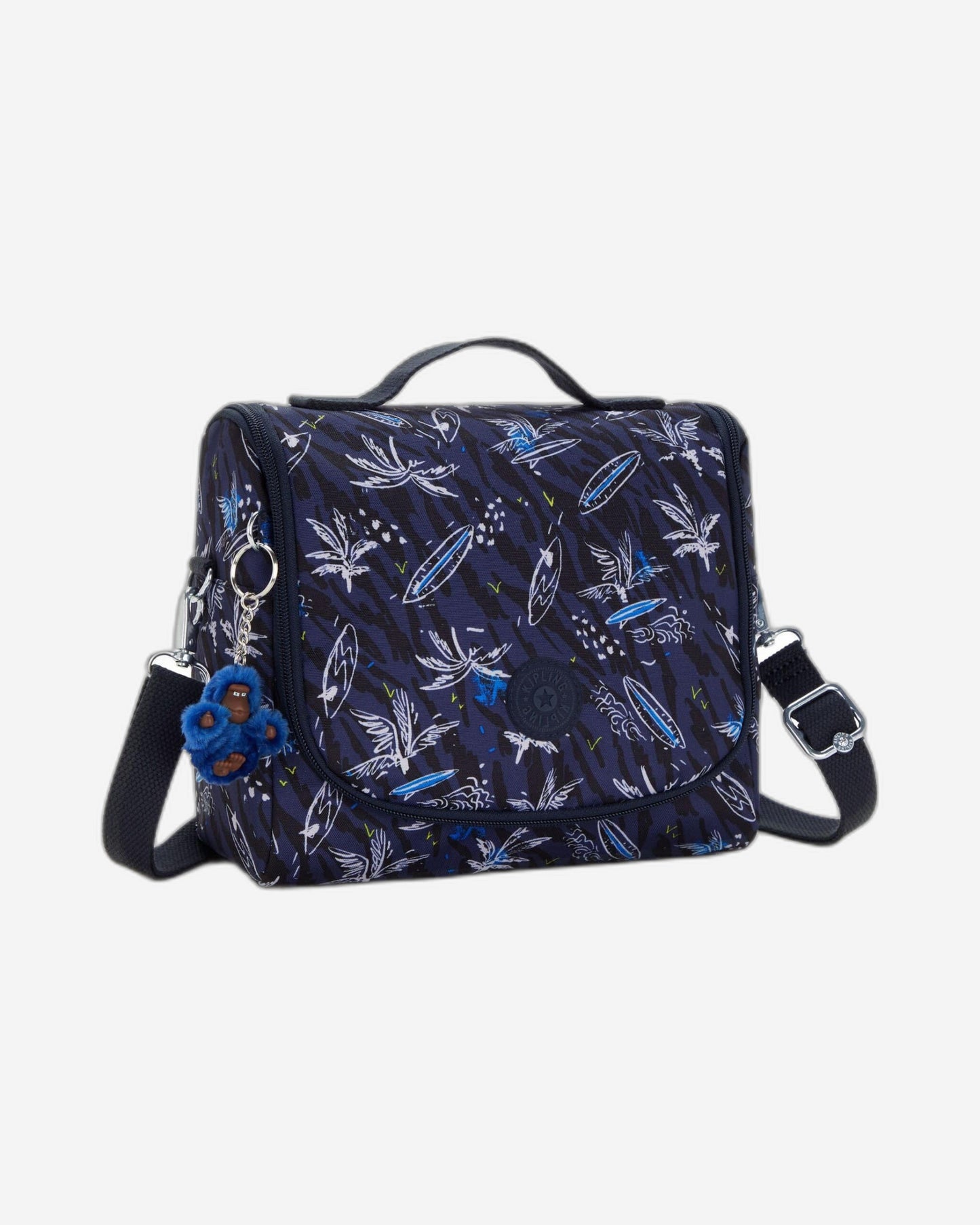 Kipling New Kichirou Surf Sea Print Large Lunch Bag with Trolley Sleeve C2I5749-Y70