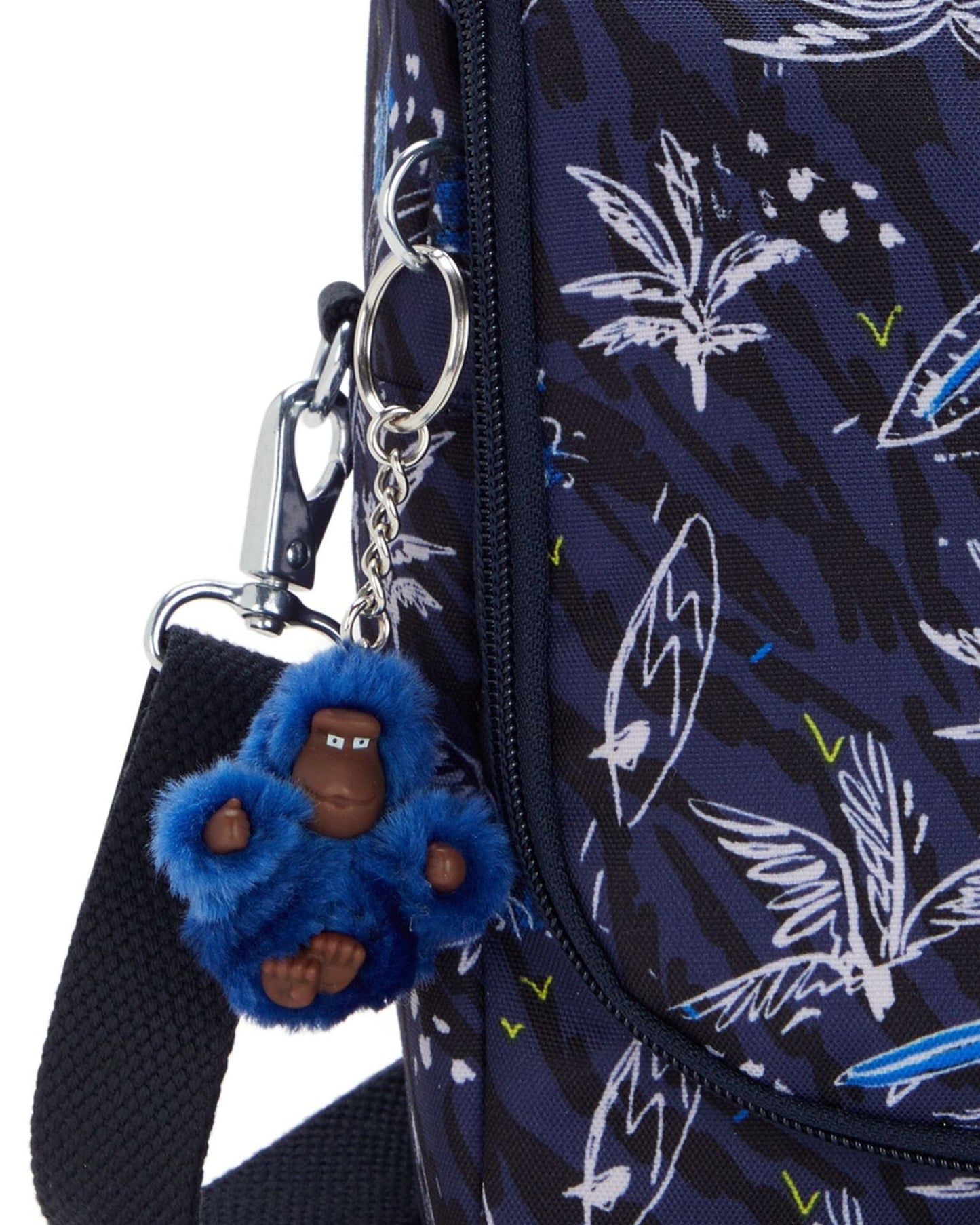 Kipling New Kichirou Surf Sea Print Large Lunch Bag with Trolley Sleeve C2I5749-Y70