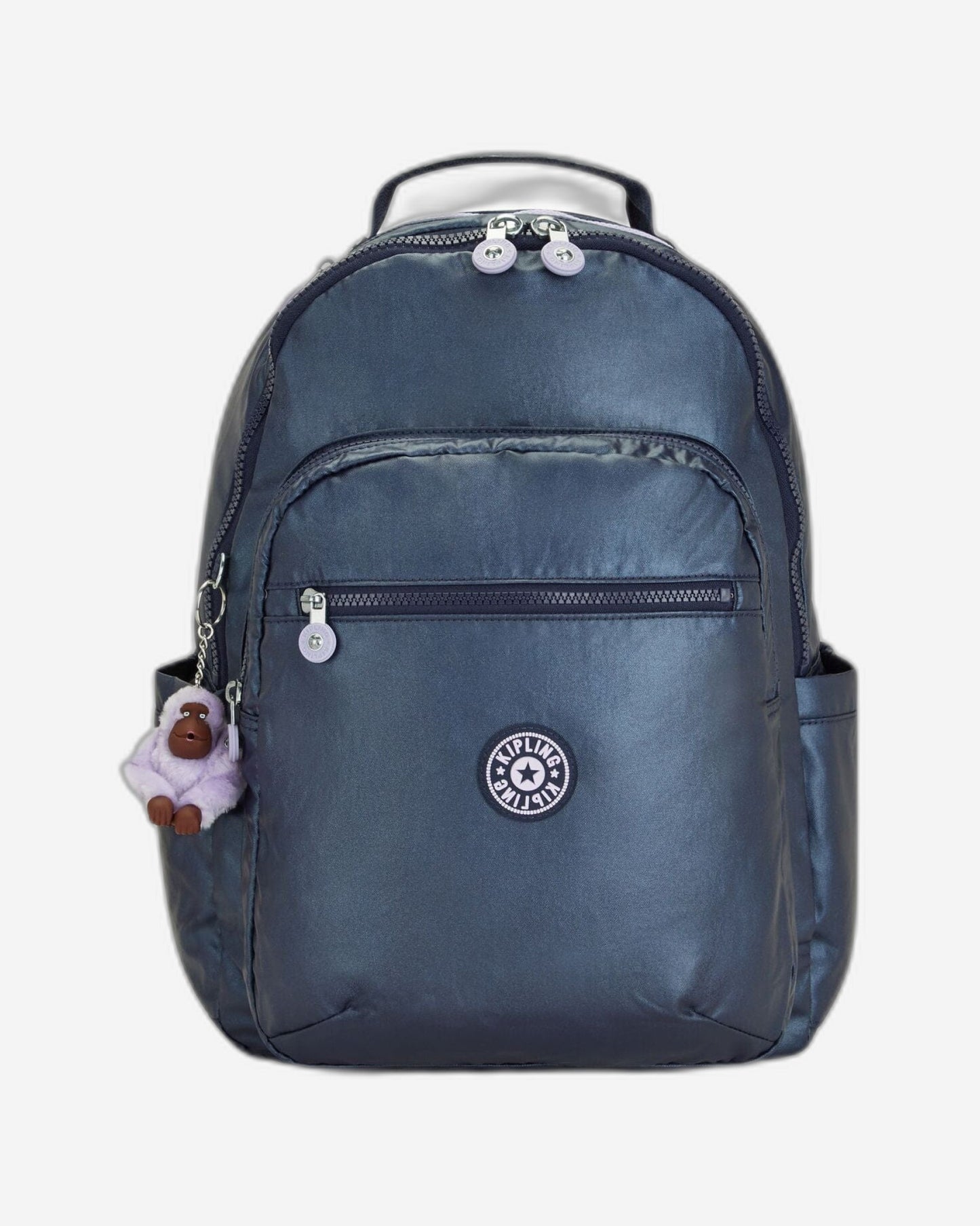 Kipling Seoul Admiral Bl Metallic Large Backpack C2I5764-7SP