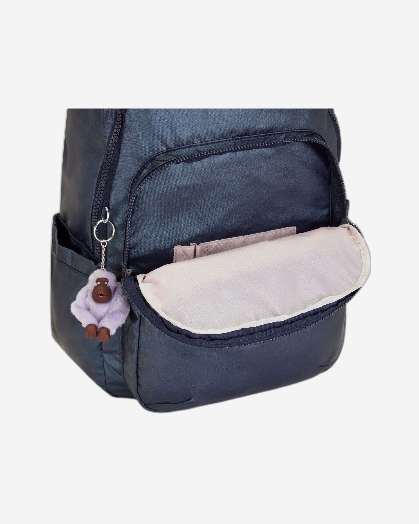 Kipling Seoul Admiral Bl Metallic Large Backpack C2I5764-7SP