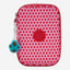 Kipling 100 Pens Starry Dot Prt Large Pencase C2I6002-5DT