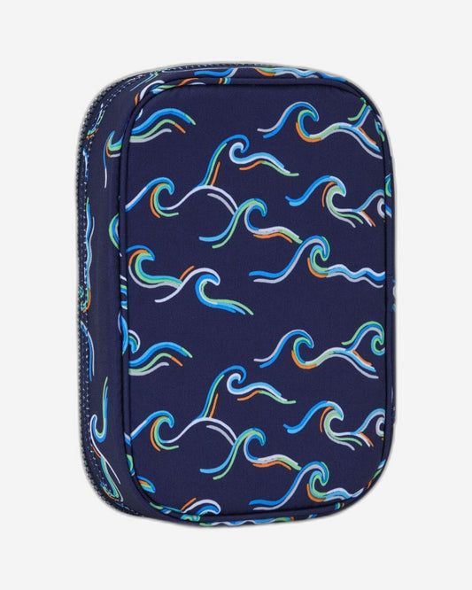 Kipling 100 Pens Fun Ocean Print Large Pencase C2I6002-W92
