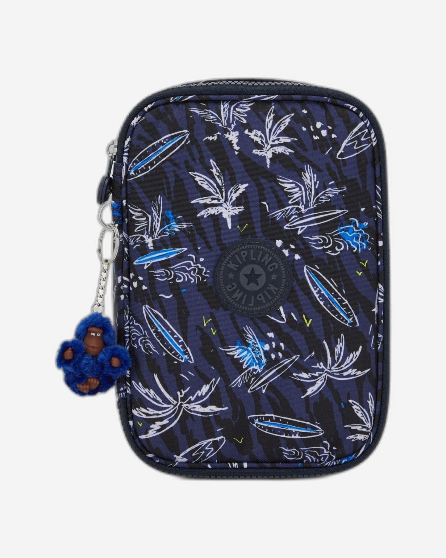 Kipling 100 Pens Surf Sea Print Large Pencase C2I6002-Y70