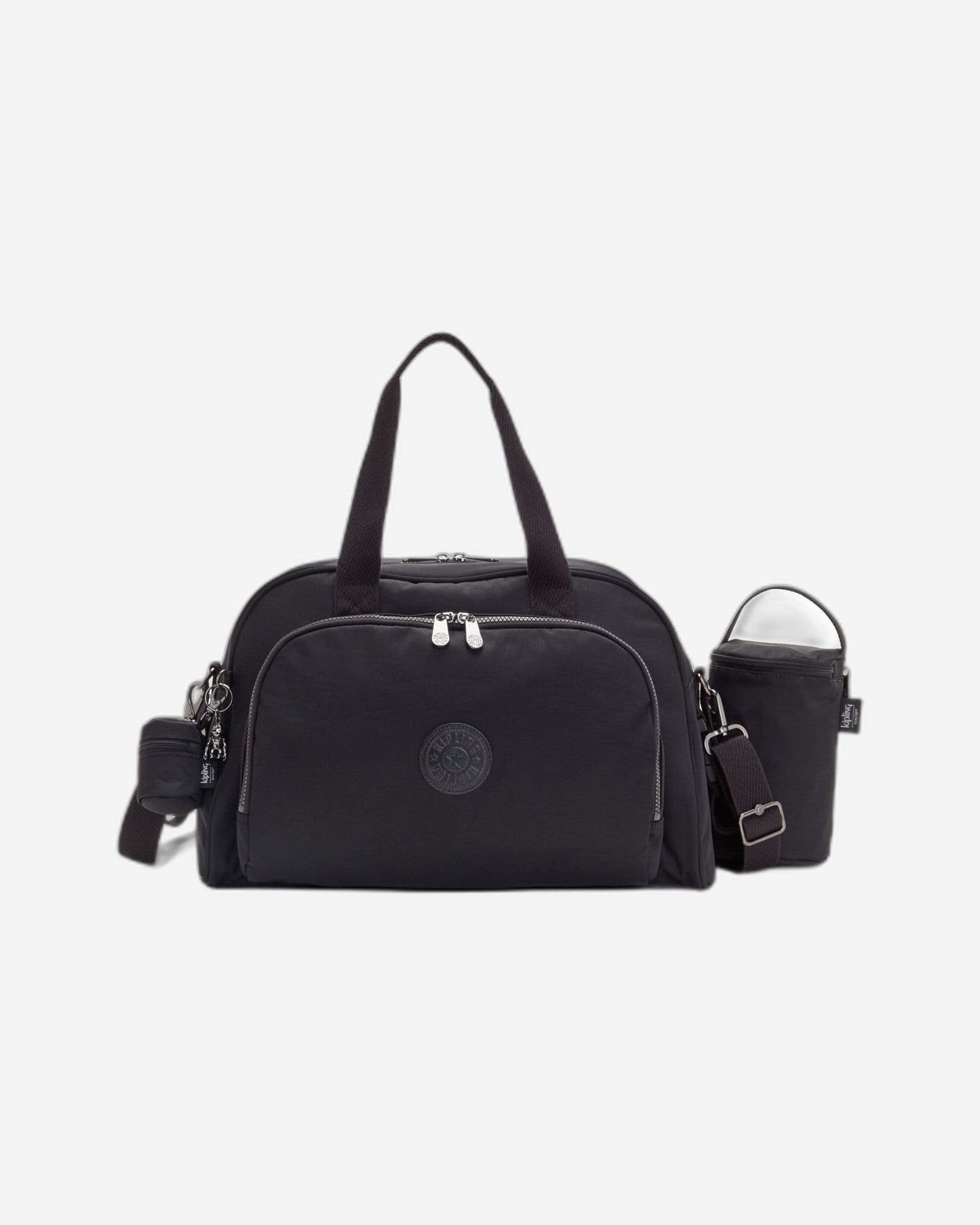 Kipling Camama Rich Black Large Baby Bag with Changing Mat C2I6052-53F
