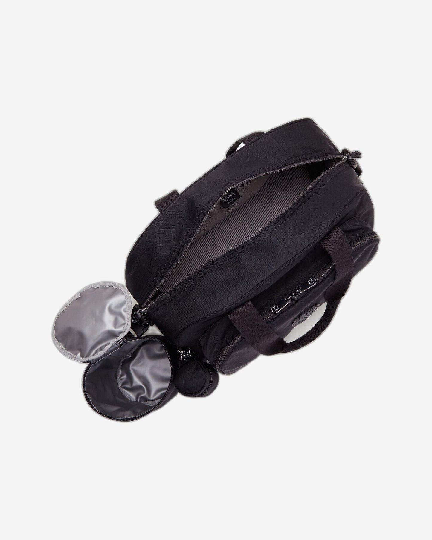 Kipling Camama Rich Black Large Baby Bag with Changing Mat C2I6052-53F