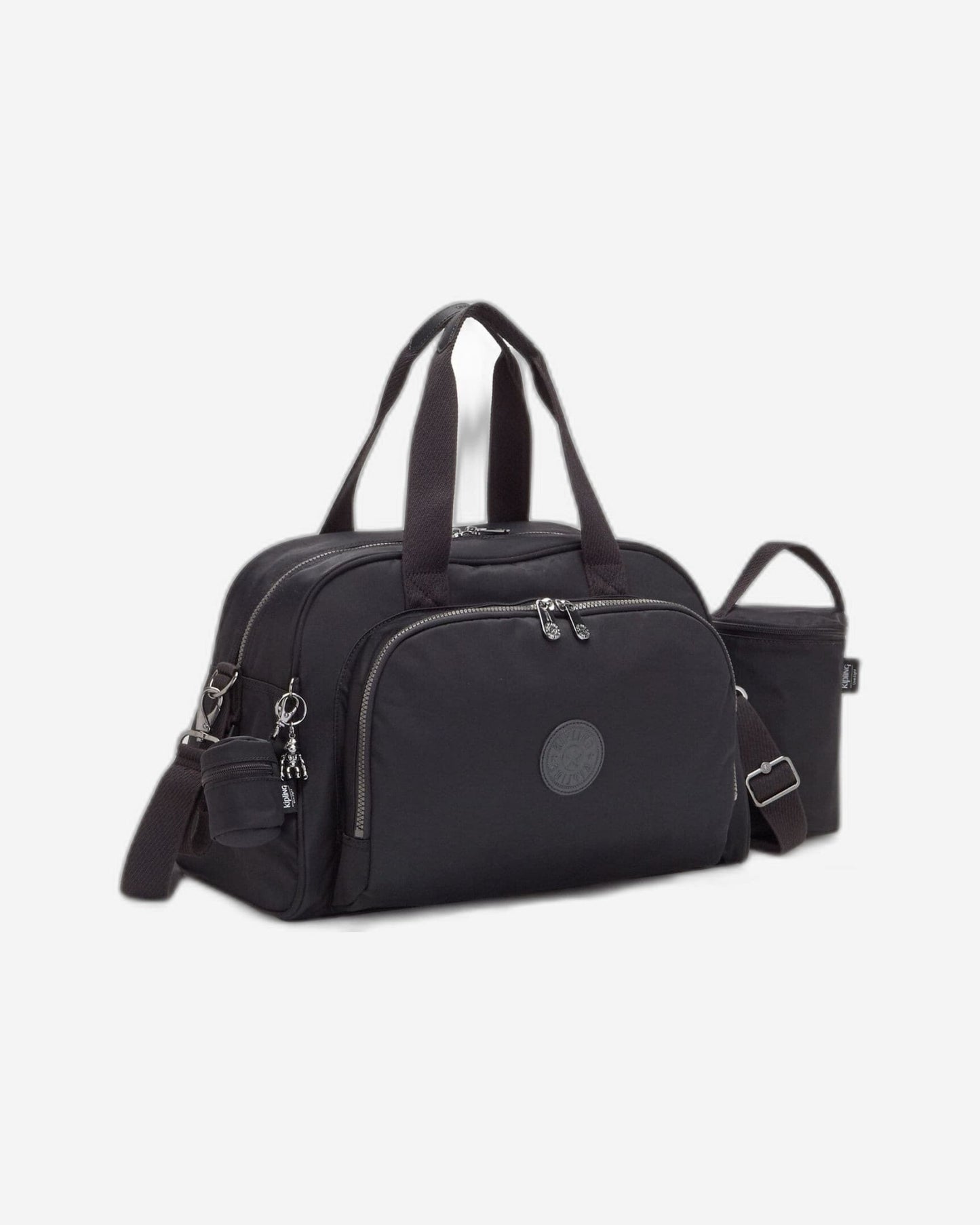 Kipling Camama Rich Black Large Baby Bag with Changing Mat C2I6052-53F