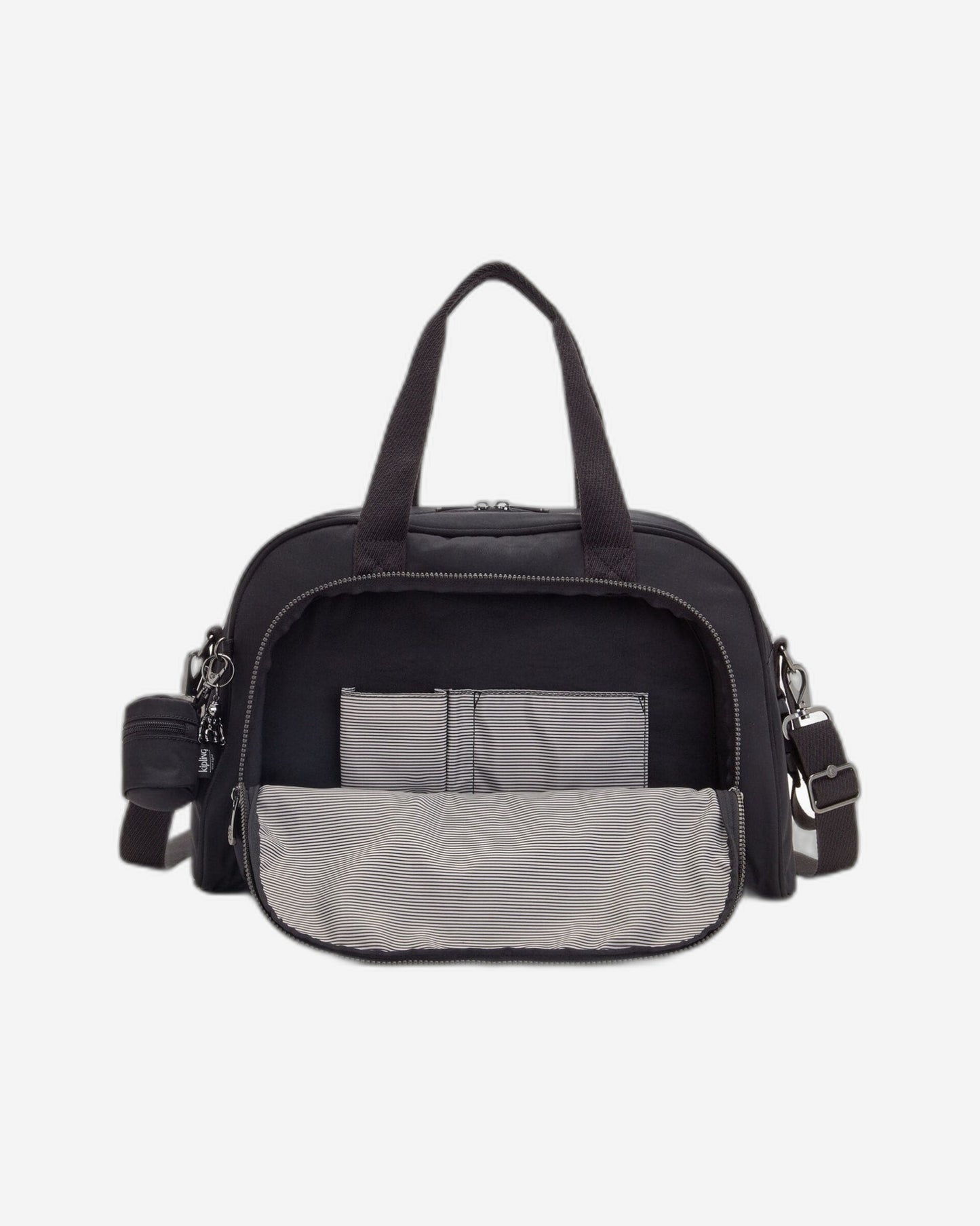 Kipling Camama Rich Black Large Baby Bag with Changing Mat C2I6052-53F