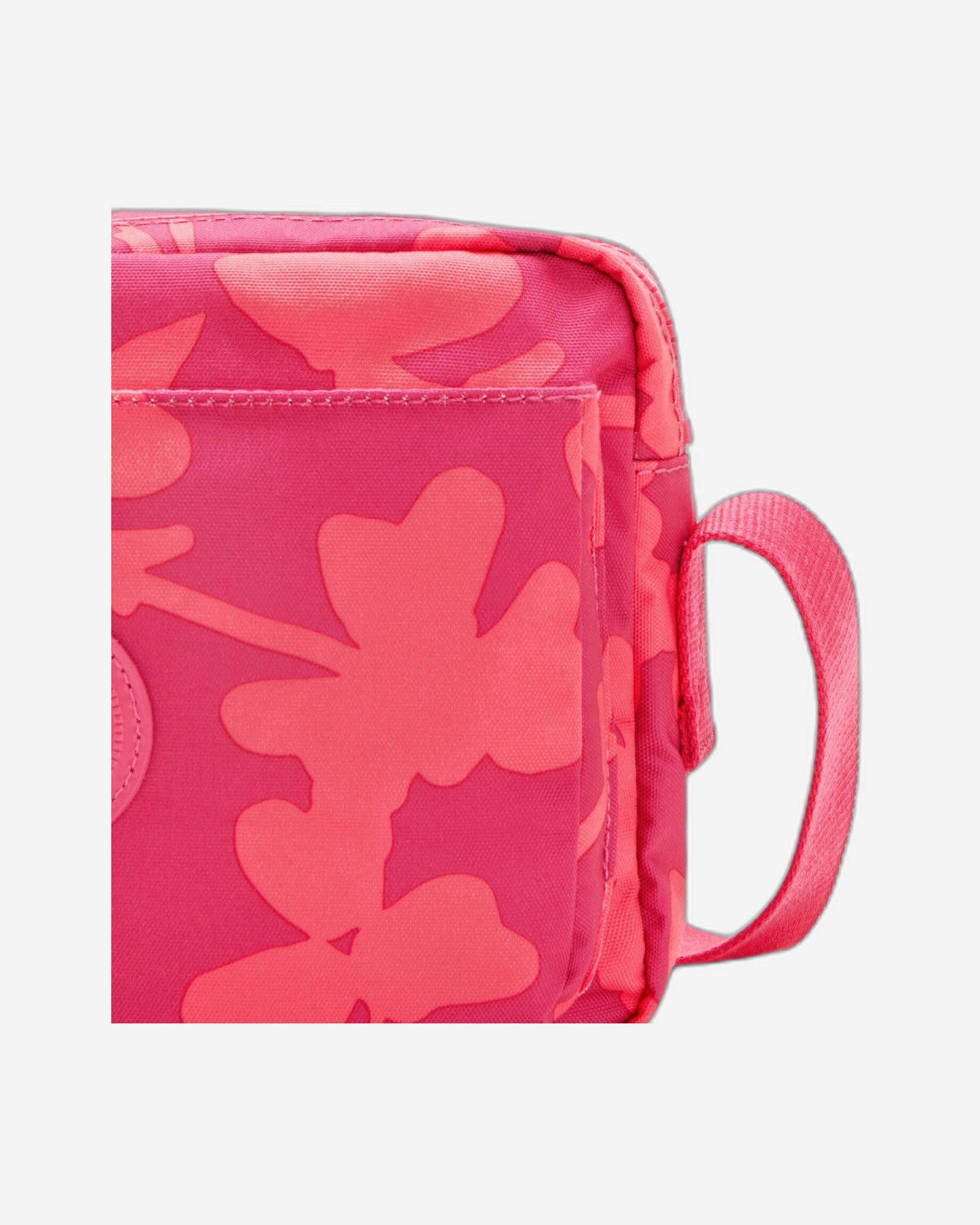 Kipling Abanu M Coral Print Medium Crossbody Bag C2I6237-T44