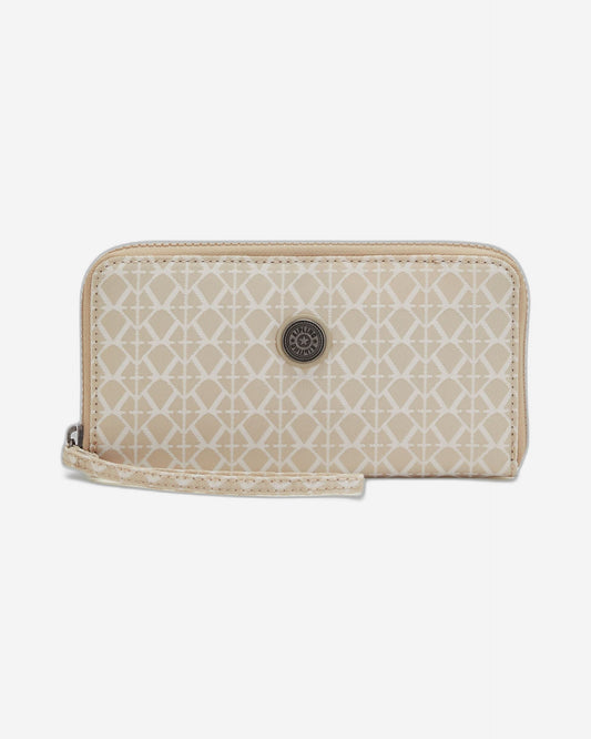 Kipling Imali Signature Beige Large Wallet C2I6379-R63