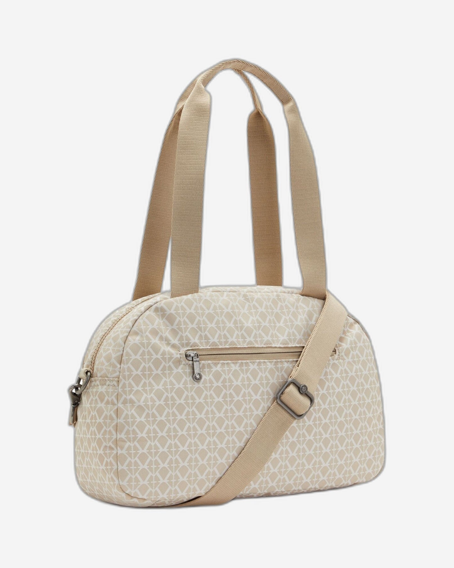 Kipling Cool Defea Signature Beige Medium Shoulder Bag C2I6454-R63