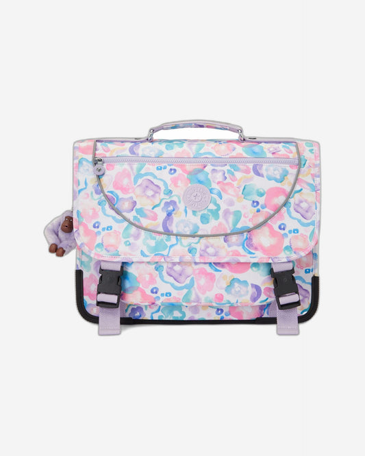 Kipling Preppy Aqua Flowers Backpack C2I6543-2FW