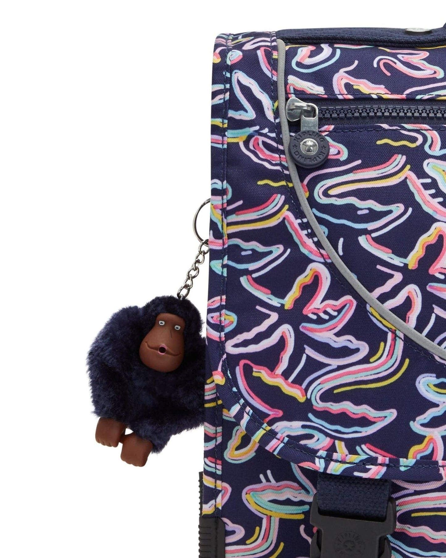 Kipling Preppy Palm Fiesta Print Backpack C2I6543-3MC