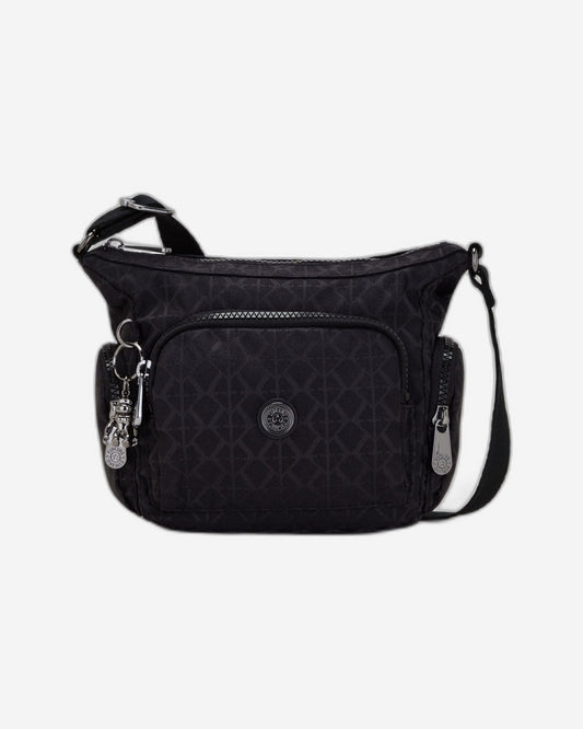 Kipling Gabbie Mini Signature Blk Q Small Crossbody Bag C2I7282-M34