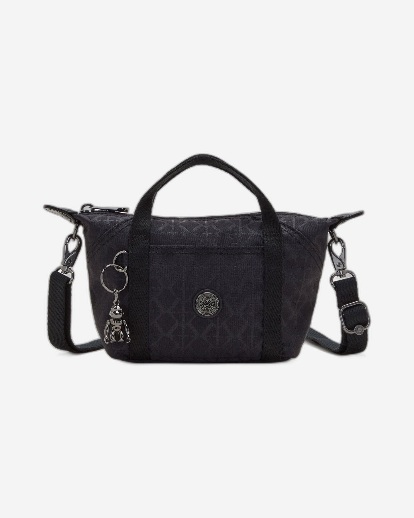 Kipling Art Compact Signature Blk Q Small Crossbody Bag C2I7492-M34