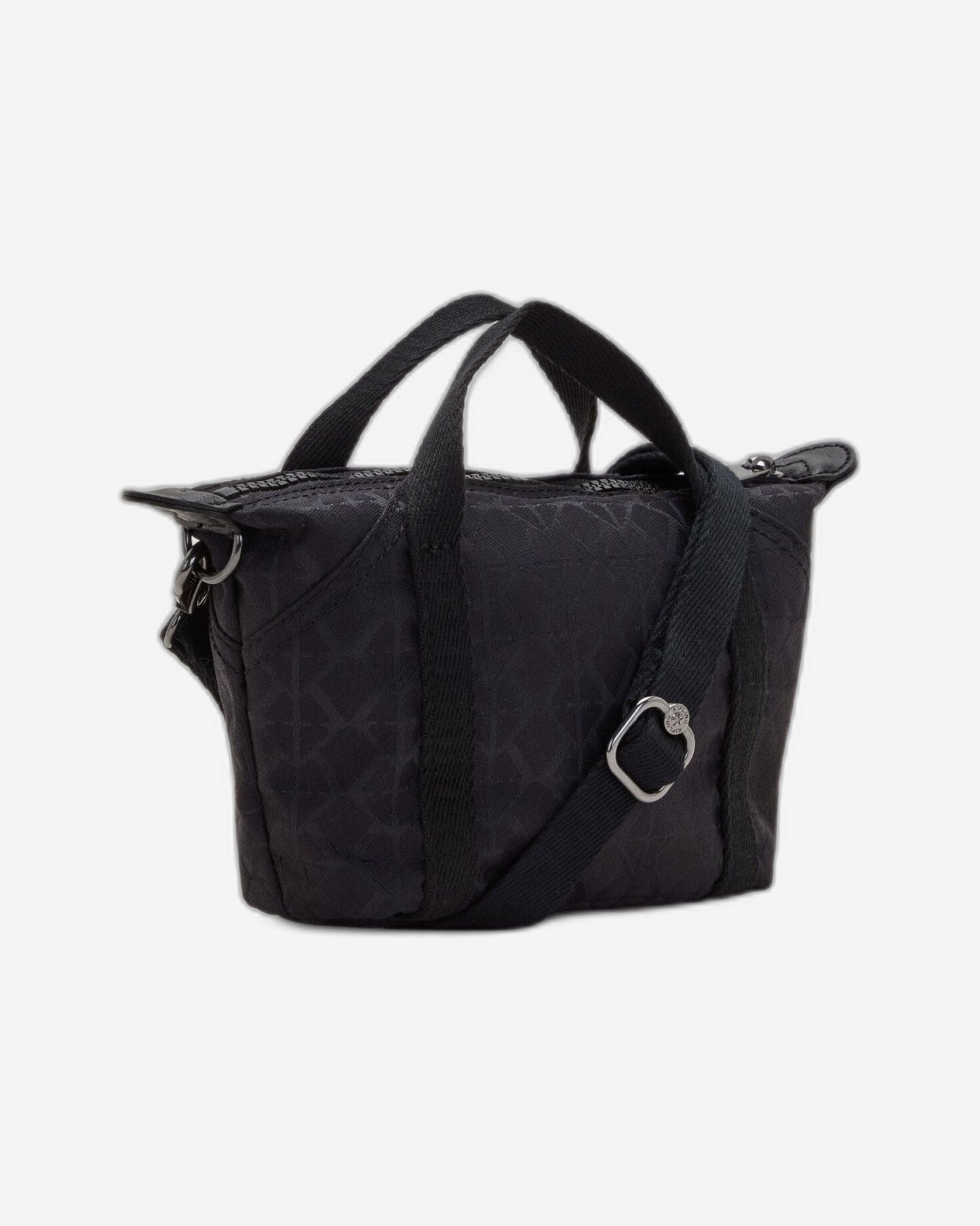 Kipling Art Compact Signature Blk Q Small Crossbody Bag C2I7492-M34