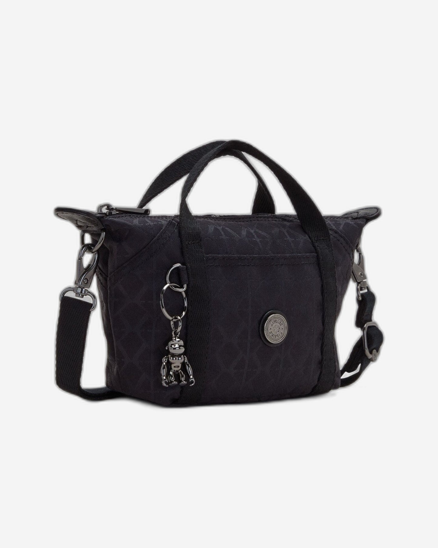 Kipling Art Compact Signature Blk Q Small Crossbody Bag C2I7492-M34