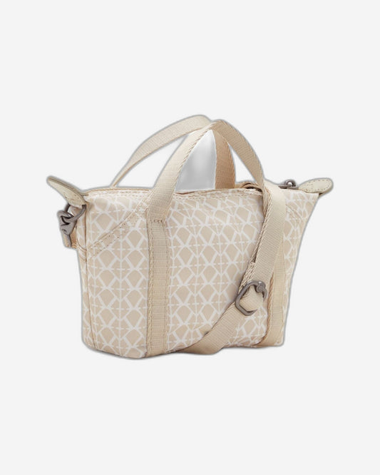 Kipling Art Compact Signature Beige Small Crossbody Bag C2I7492-R63