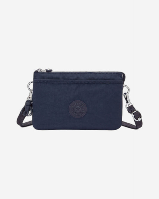 Kipling Riri Blue Bleu 2 Large Pouch with Crossbody Strap C2I7590-96V
