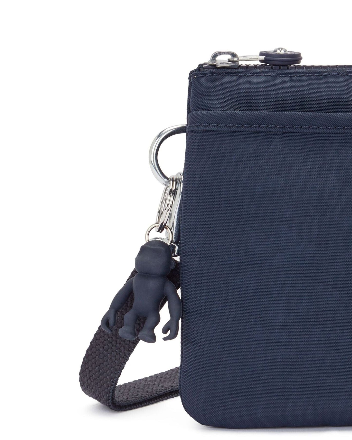 Kipling Riri Blue Bleu 2 Large Pouch with Crossbody Strap C2I7590-96V