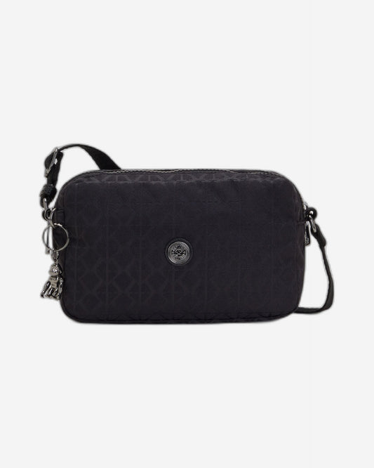 Kipling Milda Signature Blk Q Small Crossbody Bag C2I7669-M34