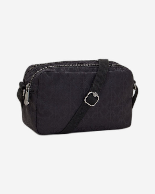 Kipling Milda Signature Blk Q Small Crossbody Bag C2I7669-M34