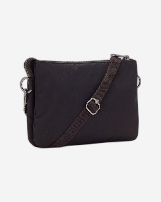 Kipling Riri Rich Black Large Pouch with Crossbody Strap C2I7679-53F