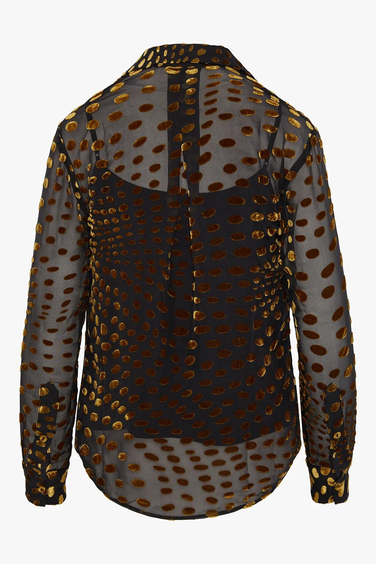 Idalia Velvet Burn Out Shirt in Berry Floral