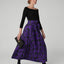 Isabella Silk Twill Printed Maxi Skirt