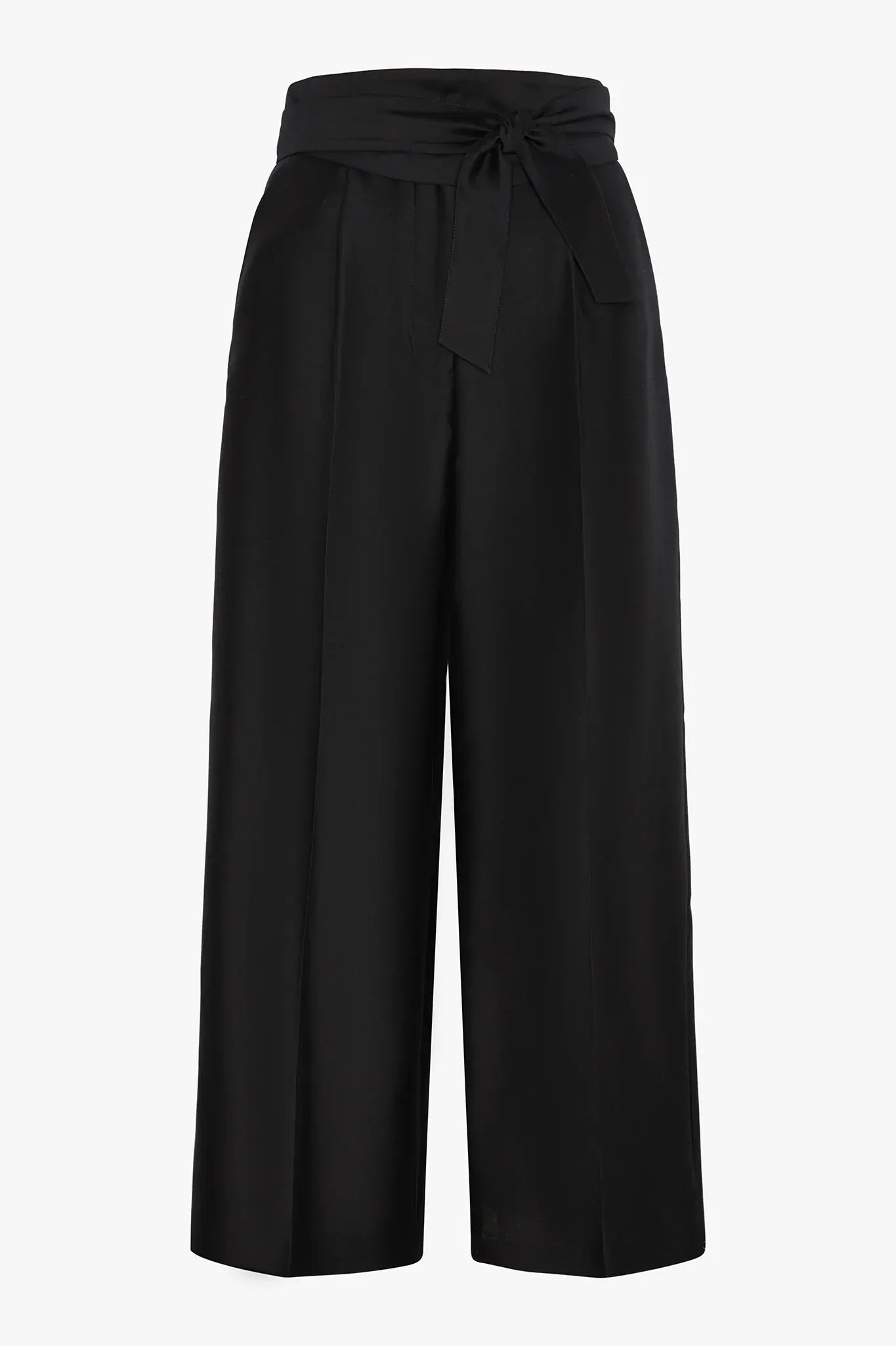Imogen Wool Silk Wide Leg Trousers