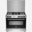 Bertazzoni Full Gas Range Cooker 90x60, Stainless Steel
