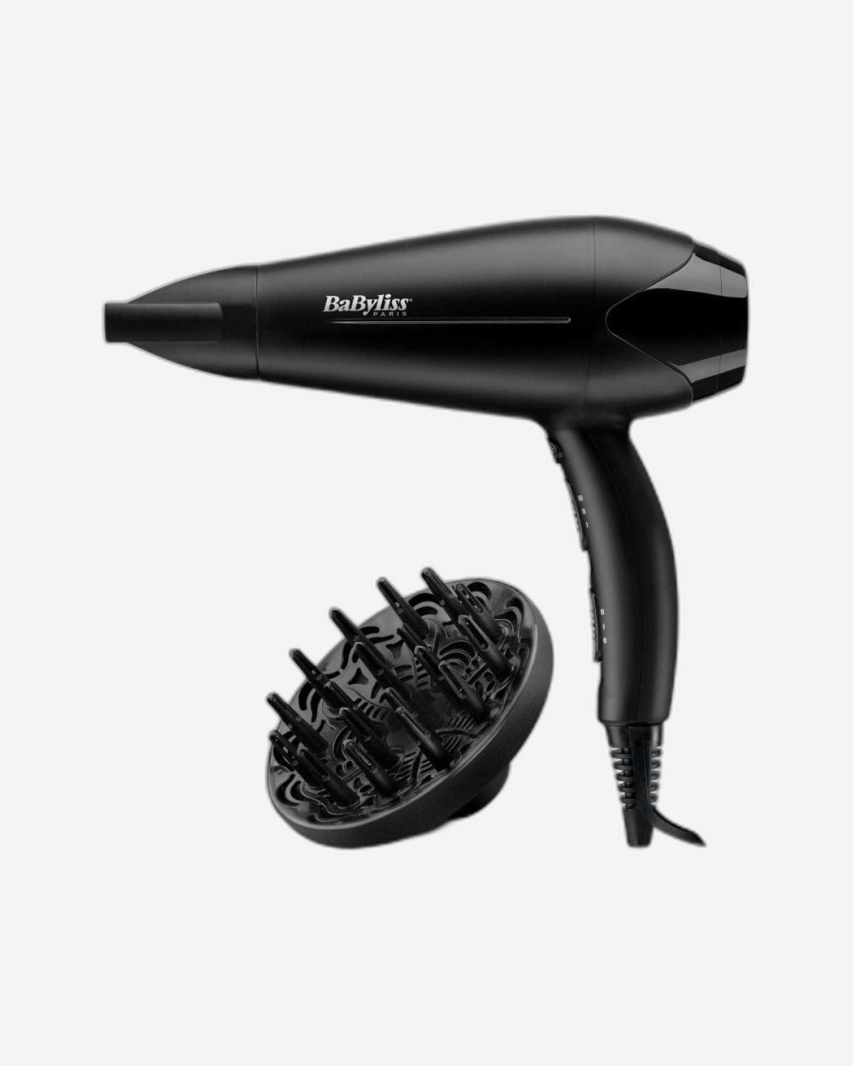 BaByliss Compact Hair Dryer with Diffuser Attachment