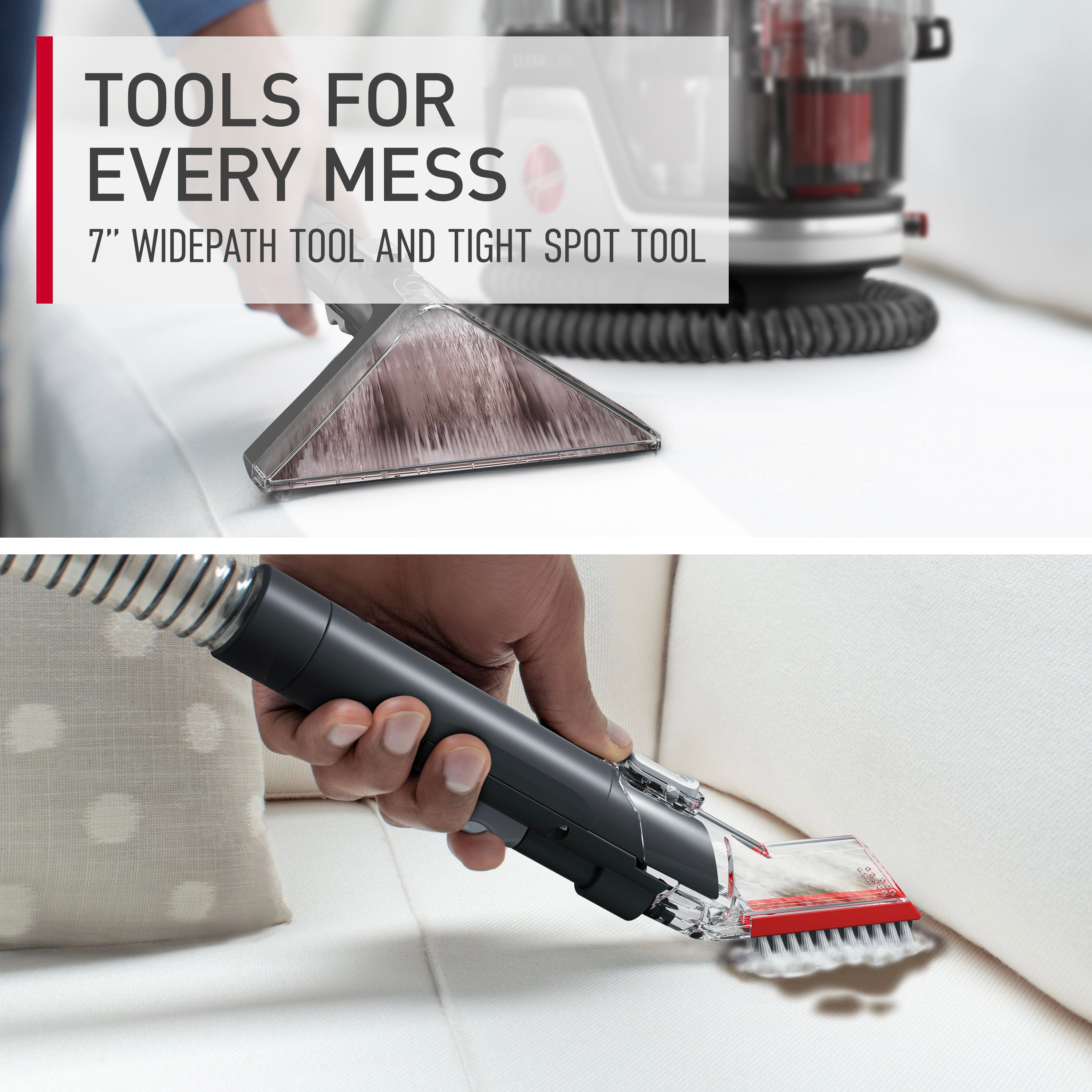 Hoover CDSW-MPME Cleanslate Carpet & Upholstery Powerful, Multi-purpose Spot Cleaner, Stain Remover, Portable,