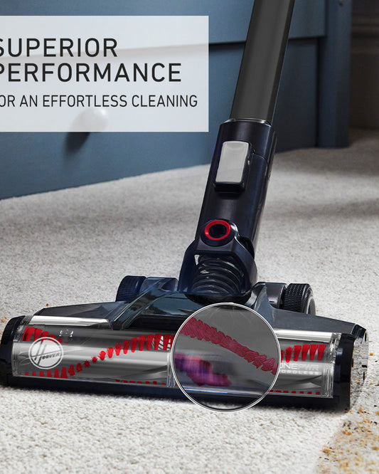 Hoover Vacuum Cleaner Powerful Household Cordless Vacuum with 40Mins Runtime, Handheld Vacuum for Home Carpet Hardwood Floor Pet Hair Stick Vacuum Cleaner, 2 Year Warranty, Black - CLSV-VPMC