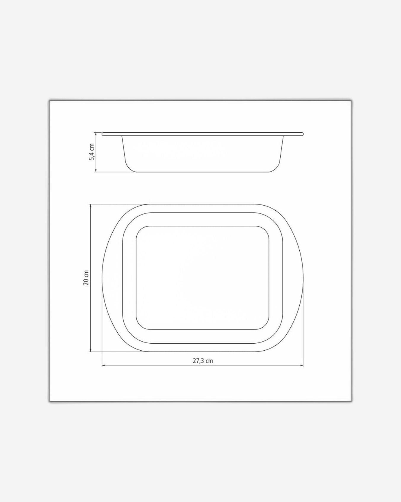 Tramontina Brasil Aluminum Deep Roasting Pan with Interior and Exterior Starflon Max Nonstick Coating Graphite, 22 cm, 1,9 L