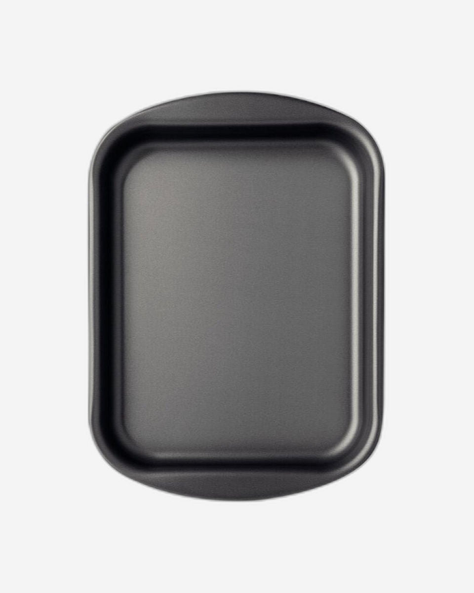 Tramontina Brasil Aluminum Flat Roasting Pan with Interior and Exterior Starflon Max Nonstick Coating Graphite, 22 cm, 1,4 L