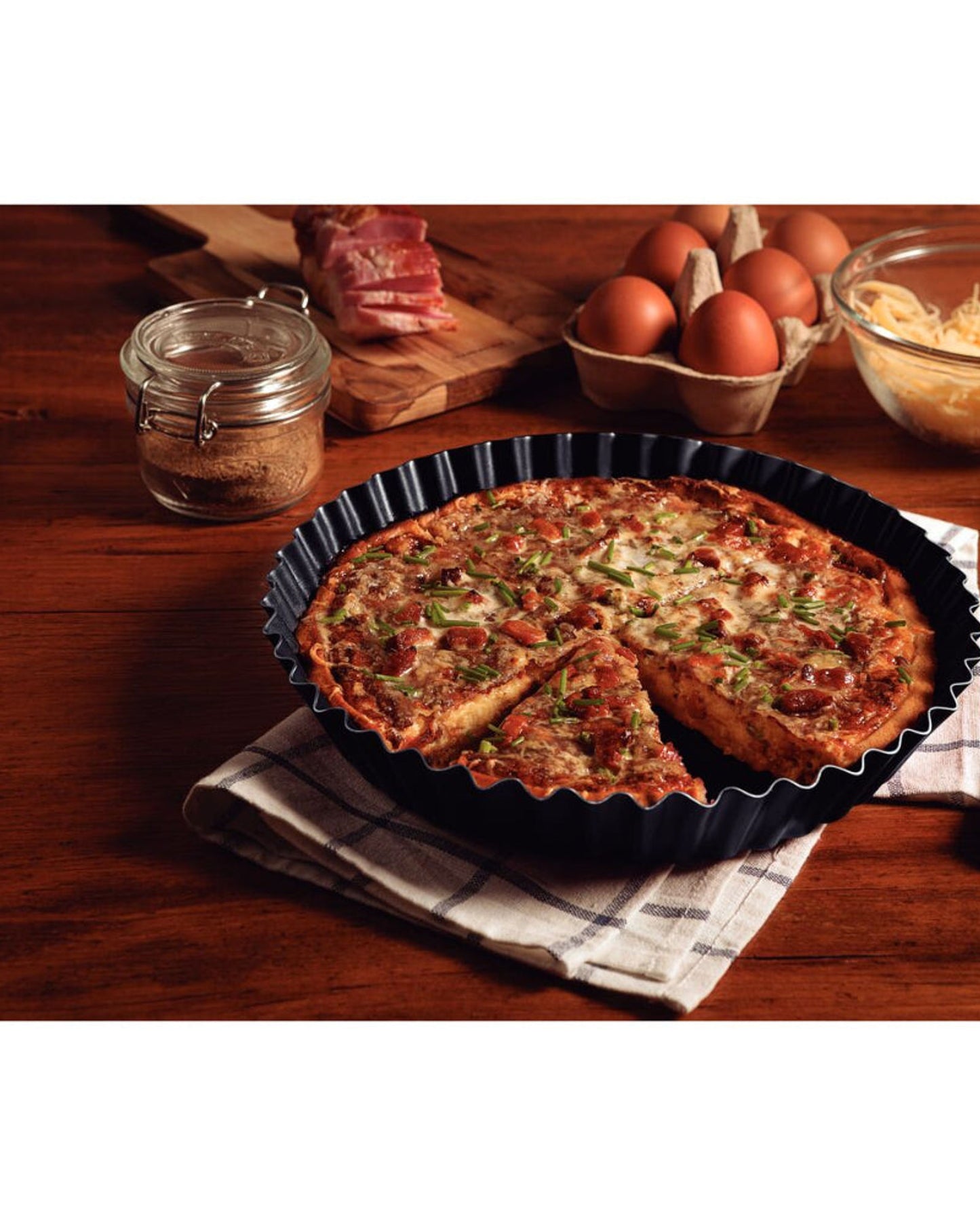 Tramontina Brasil Aluminum Baking Pan with Interior and Exterior Starflon Max Nonstick Coating Graphite, 26 cm, 1,8 L